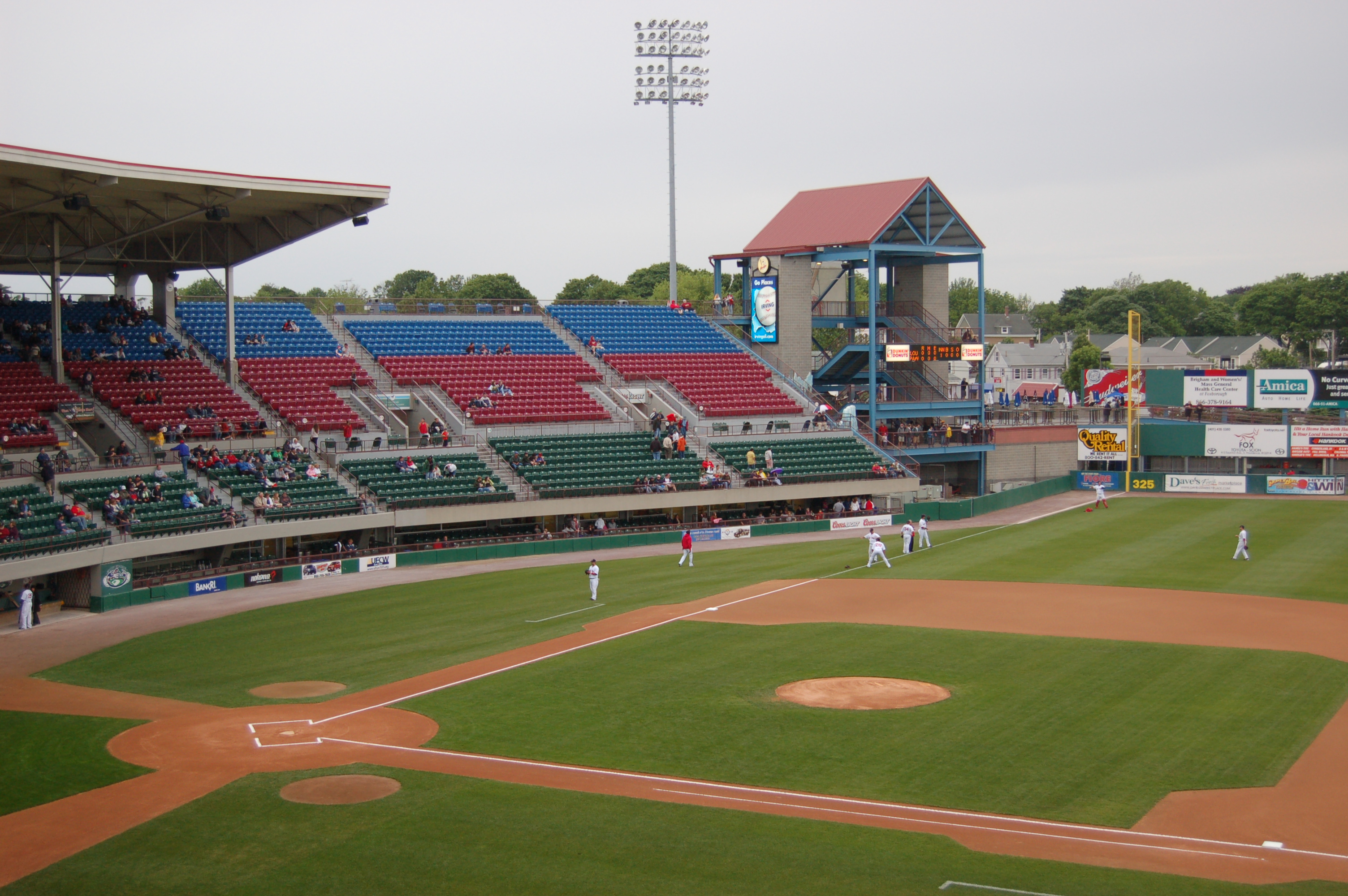 Abandoned McCoy Stadium  Pawtucket Red Sox 