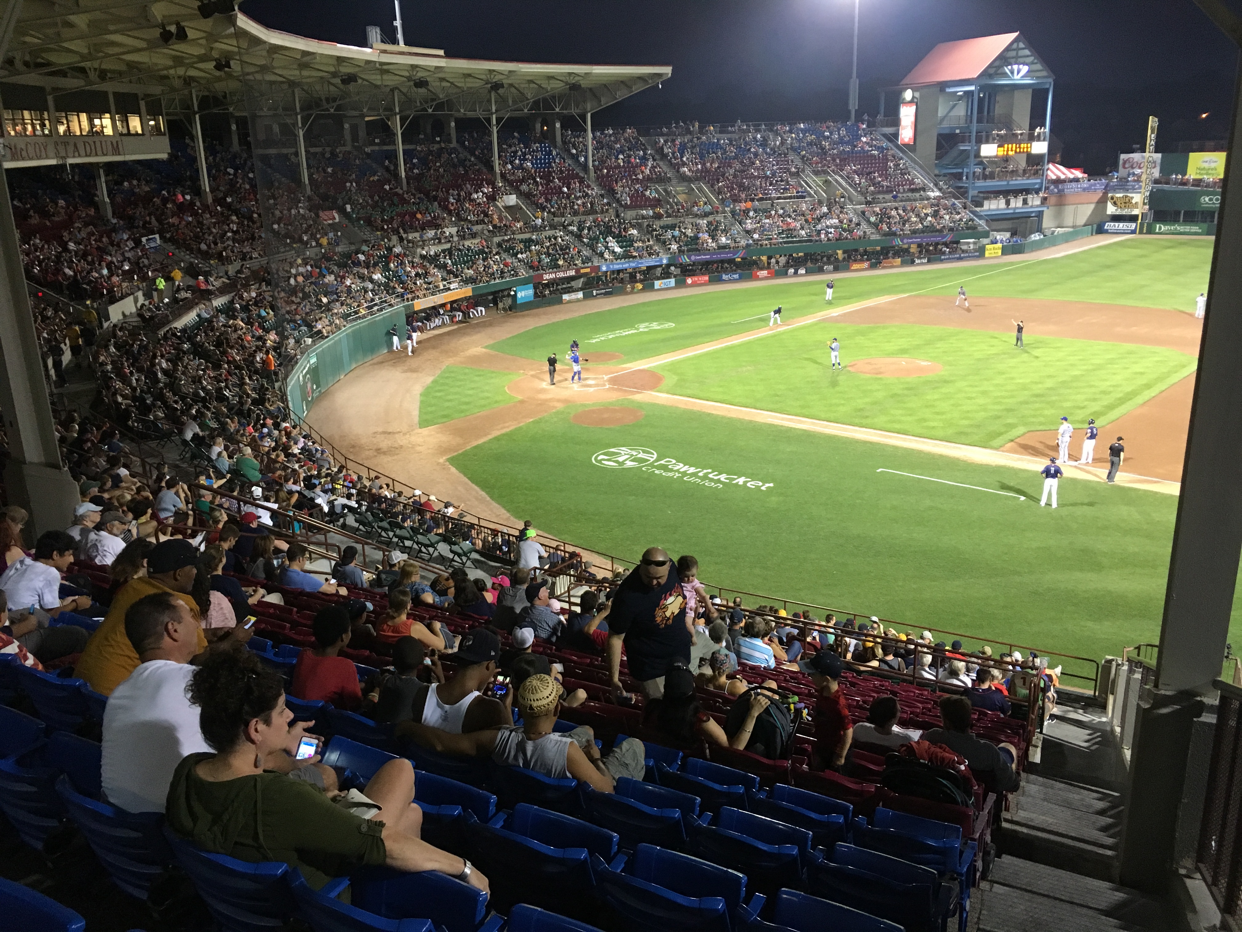 PawSox offer taste of baseball with 'Dining on the Diamond